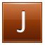 J Orange Icon 64x64 png