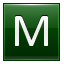 M Dark Green Icon 64x64 png