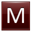M Red Icon 64x64 png