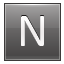 N Grey Icon 64x64 png