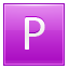 P Pink Icon 64x64 png