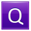 Q Violet Icon 64x64 png