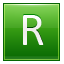 R Green Icon 64x64 png