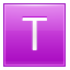 T Pink Icon 64x64 png