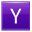 Y Violet Icon 64x64 png