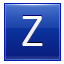 Z Blue Icon 64x64 png