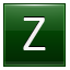 Z Dark Green Icon 64x64 png
