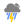 Thunderstorms Icon 24x24 png