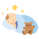 Sleeping Baby Icon