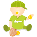 Baby Green 2 Icon