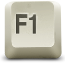 F1 Key Icon