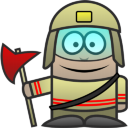 Firefighter Icon 128x128 png