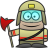 Firefighter Icon 48x48 png