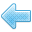Blue Left Icon