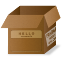 Box Hello Icon 128x128 png