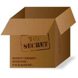 Box Top Secret Icon 256x256 png