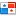 Flag Panama Icon 16x16 png