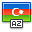 Flag Azerbaijan Icon 32x32 png