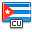 Flag Cuba Icon 32x32 png