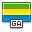 Flag Gabon Icon 32x32 png