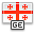 Flag Georgia Icon 32x32 png