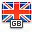 Flag Great Britain Icon 32x32 png
