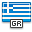 Flag Greece Icon 32x32 png