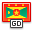Flag Grenada Icon 32x32 png