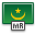 Flag Mauretania Icon 32x32 png