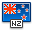 Flag New Zealand Icon 32x32 png