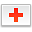 Flag Red Cross Icon 32x32 png