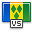 Flag Saint Vincent and Grenadines Icon 32x32 png