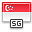 Flag Singapore Icon