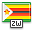 Flag Zimbabwe Icon 32x32 png