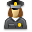 User Police Female Icon 32x32 png