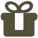 Gift Black Icon 128x128 png