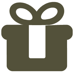 Gift Black Icon 256x256 png