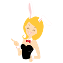 Girl in a Bunny Suit 5 Icon