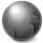Grey Globe Icon