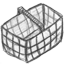 Basket Empty Icon 64x64 png