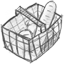 Basket Full Icon 64x64 png