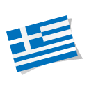 Greek Flag Rotate Icon