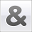 Ampersand Icon 32x32 png