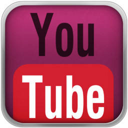 Magenta YouTube Red Icon 256x256 png
