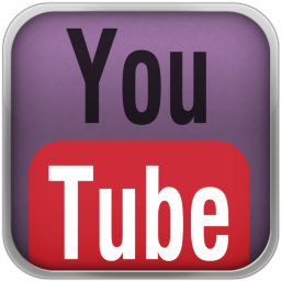Purple YouTube Red Icon 256x256 png