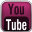 Magenta YouTube Black Icon 32x32 png