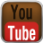 Brown YouTube Red Icon 48x48 png