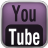Purple YouTube Black Icon 48x48 png