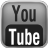 Silver YouTube Black Icon