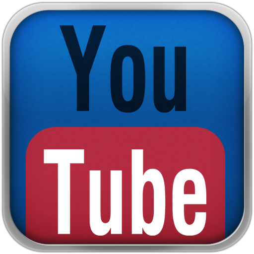Blue YouTube Red Icon 512x512 png